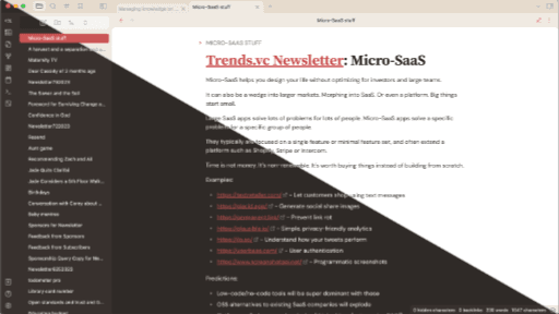 Cardstock Obsidian theme screenshot
