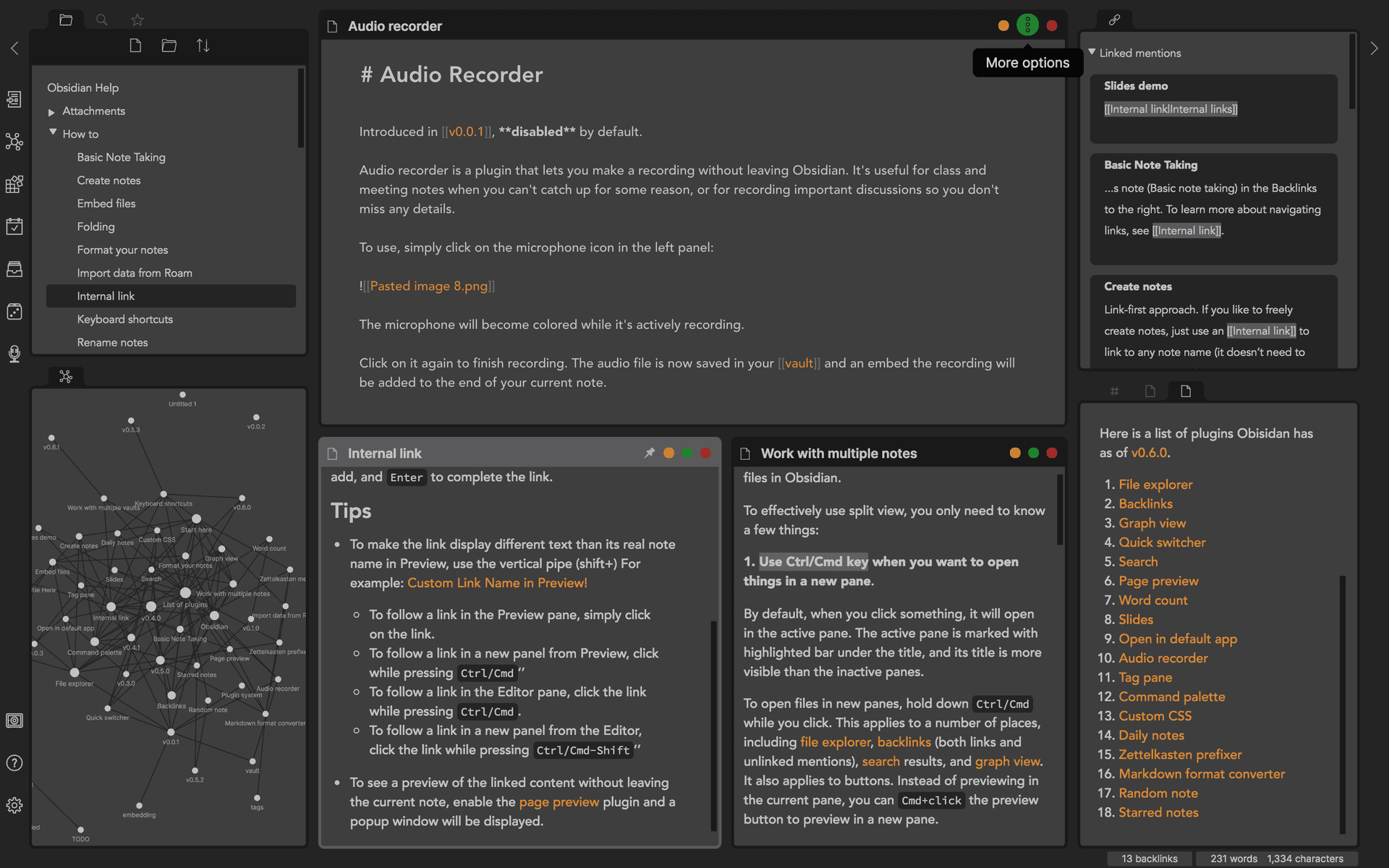 Traffic Lights Obsidian theme screenshot