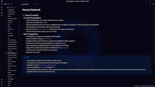 Transient Obsidian theme screenshot