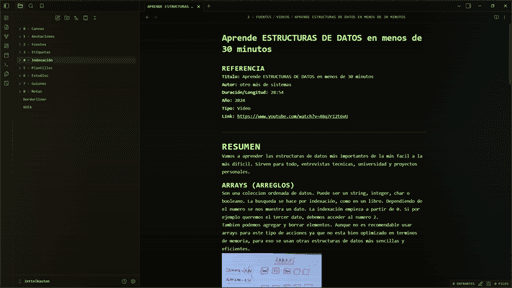 retro-larper Obsidian theme screenshot