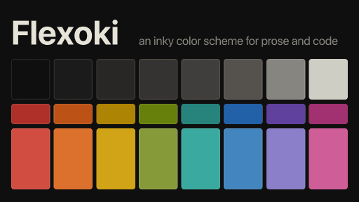 Flexoki Obsidian theme screenshot
