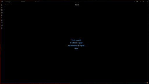 True Black Obsidian theme screenshot