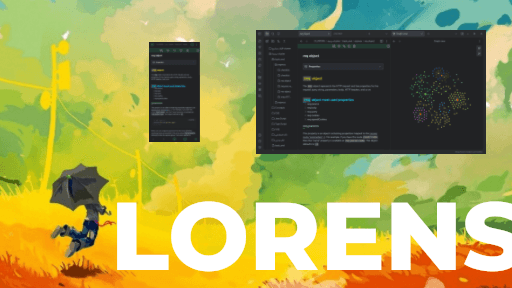 Lorens Obsidian theme screenshot