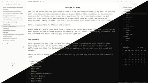Karadigm Obsidian theme screenshot