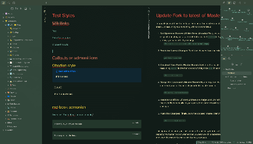 Osaka Jade Obsidian theme screenshot